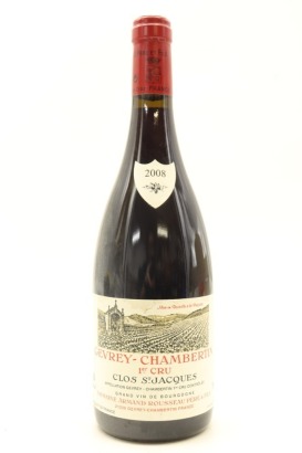 (1) 2008 Domaine Armand Rousseau Pere et Fils Clos Saint-Jacques, Gevrey-Chambertin Premier Cru [JR17]