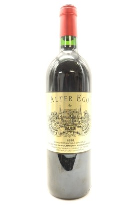 (1) 1998 Chateau Palmer Alter Ego de Palmer, Margaux
