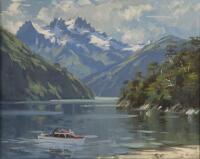 PETER BEADLE South Island lake Scene