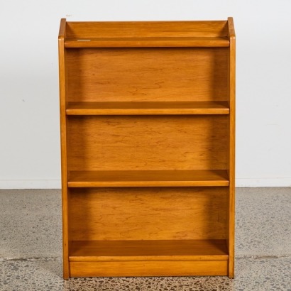 An Art Deco Rimu Bookcase