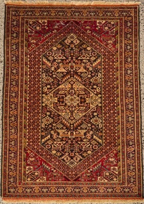 A Sarakhs Rug Made in Tehran
