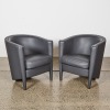 A Pair of Leather Armchairs Ritz Moroso - 2