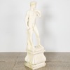 A Garden Statue of Michelangelo's David on Plinth - 3
