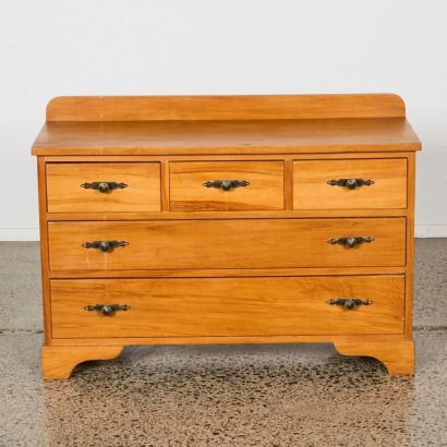 A Vintage Set of Rimu Drawers
