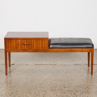 A Mid Century Entranceway Seat