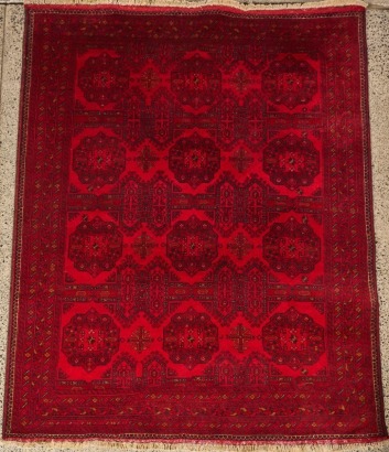 A Wool Afghan Khal Mohammadi Rug
