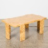 A Leon Burl Wood Coffee Table - 2