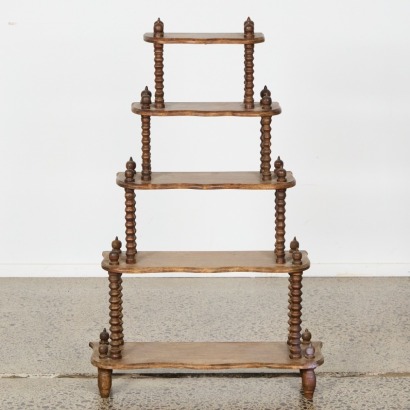 A Bobbin Whatnot Shelf