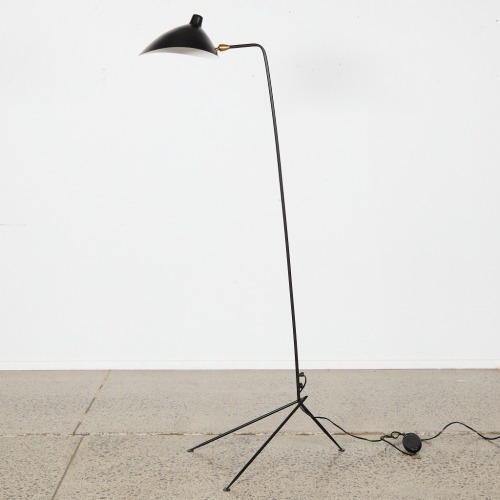 A Serge Mouille Style Floor Lamp