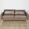 A Nood Colton Leather Three Seat Sofa