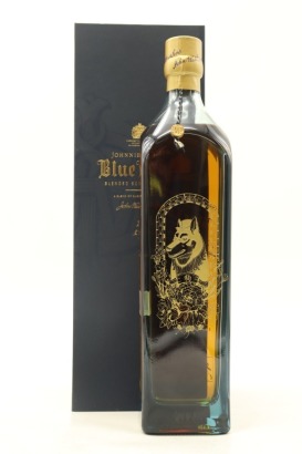 (1) Johnnie Walker Blue Label Zodiac Dog Edition, 40% ABV, 1000ml (GB)