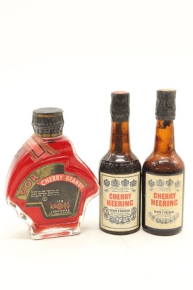 (1) Mixed Cherry Brandy Miniatures, 3 Bottles Sold as One Lot