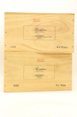 (12) 2002 Providence Private Reserve Merlot - Cabernet Franc - Malbec, Matakana (OWC)