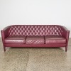 A Leather Moroso Rich Button Back Couch