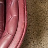 A Leather Moroso Rich Button Back Couch - 3