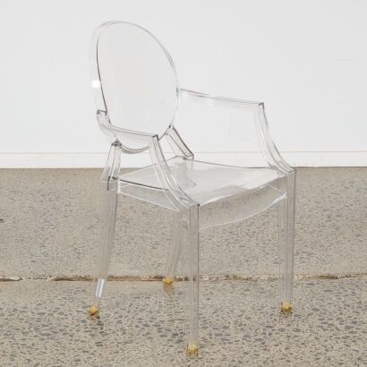 A Lou Lou Ghost "Baby" Chair by Philippe Starck for Kartell