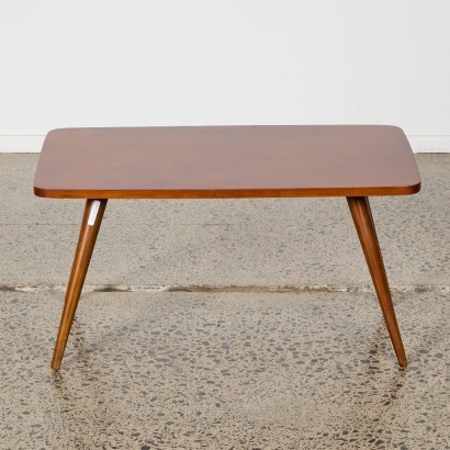A Small Mid Century Walnut Side table