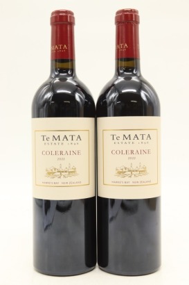 (2) 2022 Te Mata Estate Coleraine, Hawke's Bay