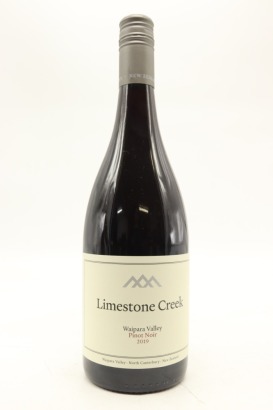 (1) 2019 Limestone Creek Pinot Noir, Waipara