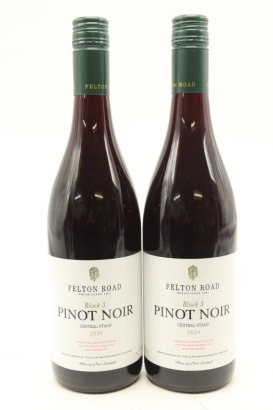 (2) 2024 Felton Road Block 3 Pinot Noir, Bannockburn