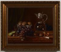 JOS KIVITS Still Life with Grapes and Decanter