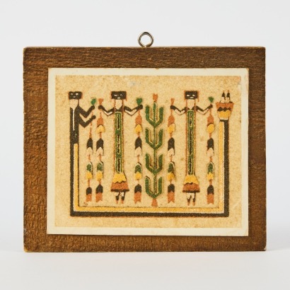 A Navajo Sand Painting