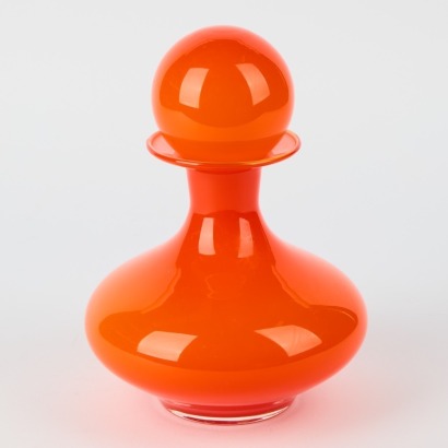 A Holmegaard Bottle With Stopper