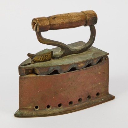 A Vintage Coal Iron