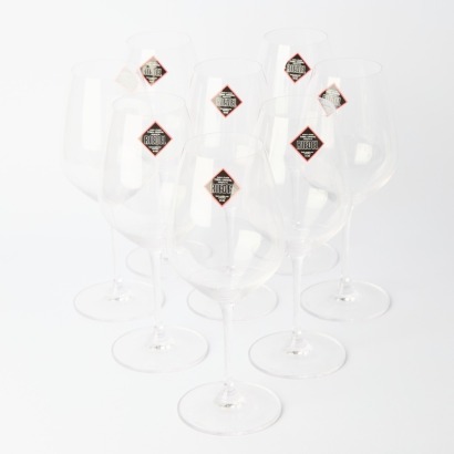 A Set of Eight Brand New Reidel Wine Glasses