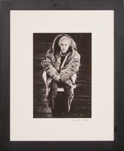 MICHAEL CHILDERS Andy Warhol at the Factory, 1976