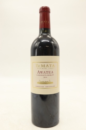 (1) 2014 Te Mata Estate 'Awatea' Cabernets Merlot, Hawke's Bay