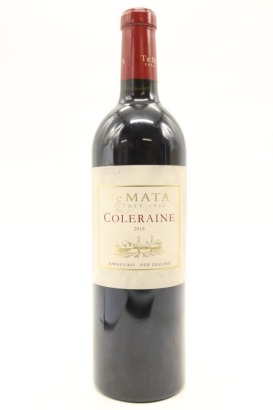 (1) 2018 Te Mata Estate Coleraine, Hawke's Bay (SOL)