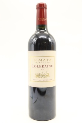 (1) 2015 Te Mata Estate Coleraine, Hawke's Bay (SOL) [BC97]