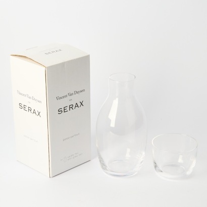 A Vincent Van Duysen for Serax Carafe With Glass
