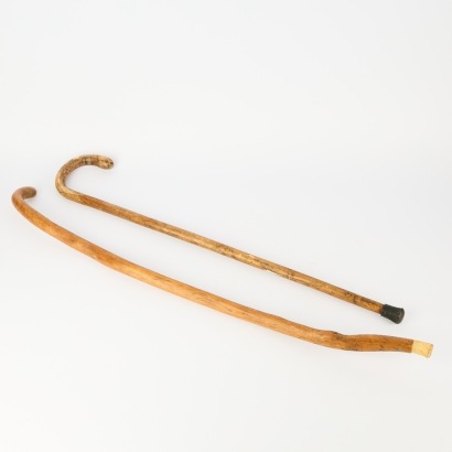 A pair of Handmade Antique Walking Sticks