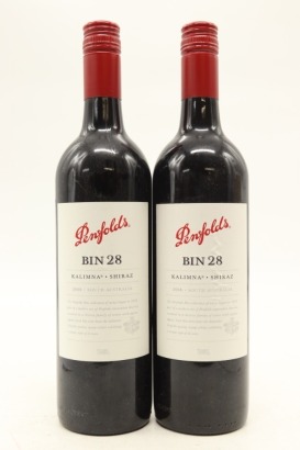 (2) 2008 Penfolds Bin 28 Kalimna Shiraz, South Australia