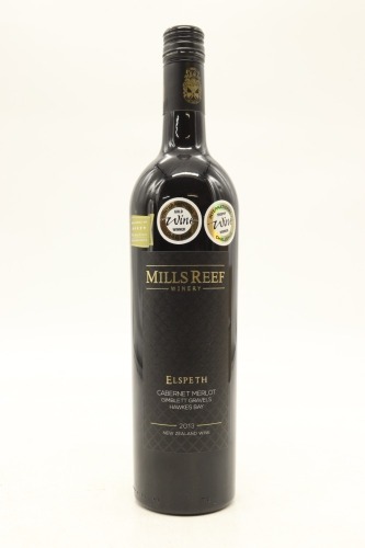 (1) 2013 Mills Reef Elspeth Cabernet - Merlot, Gimblett Gravels [BC95]