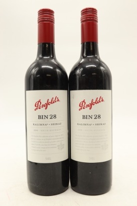 (2) 2008 Penfolds Bin 28 Kalimna Shiraz, South Australia