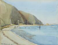 DOROTHY KATE RICHMOND Nelson Beach Scene with Power Lines