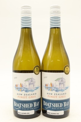 (2) 2020 Boatshed Bay Pinot Gris, Marlborough
