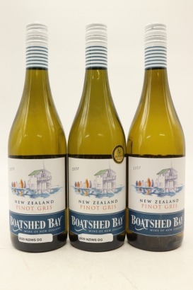(3) 2020 Boatshed Bay Pinot Gris, Marlborough