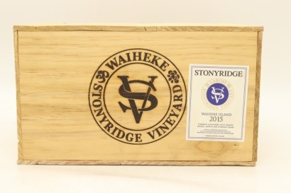 (6) 2015 Stonyridge Vineyard Larose, Waiheke Island (OWC)