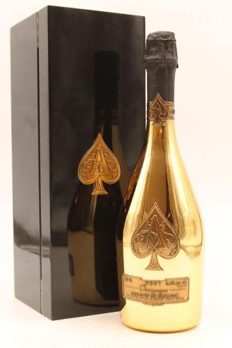 (1) NV Armand de Brignac Ace of Spades Gold Brut, Champagne (GB)