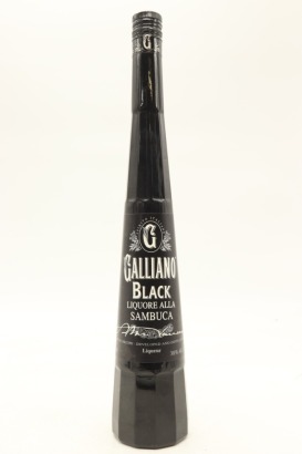 (1) Galliano Black Liquore alla Sambuca, Italy, 38% ABV