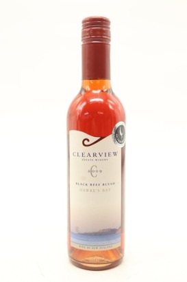 (1) 2009 Clearview Estate Black Reef Blush Rose, Hawke's Bay, 375ml