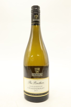 (1) 2017 Giesen The Brothers Chardonnay, Marlborough