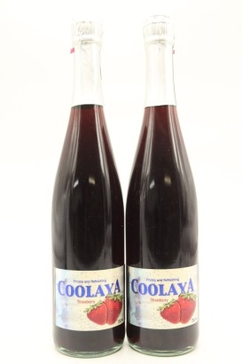 (2) Coolaya Strawberry Aromatized Wine-Based Cocktail, 5% ABV