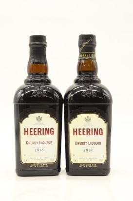(2) Peter Heering Cherry Liqueur, Denmark, 24% ABV