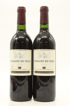 (2) 2006 Domaine du Seuil, Cotes de Bordeaux