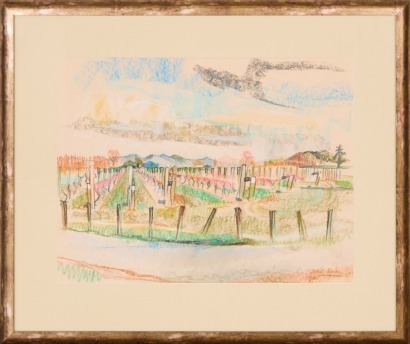 Juliet Bowen-Vineyard Pastel